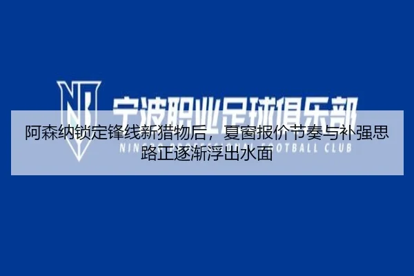 阿森纳锁定锋线新猎物后，夏窗报价节奏与补强思路正逐渐浮出水面（FIFA）
